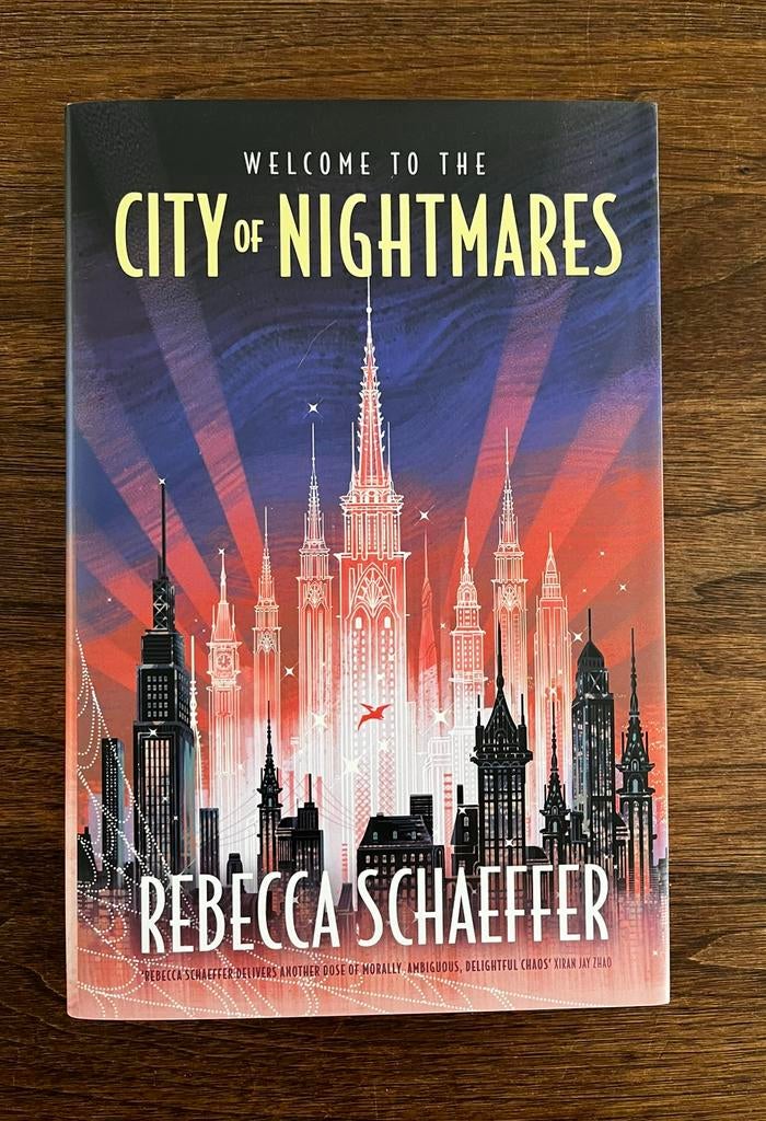 City of Nightmares - Rebecca Schaeffer Fairyloot, Ophalen of Verzenden, Zo goed als nieuw