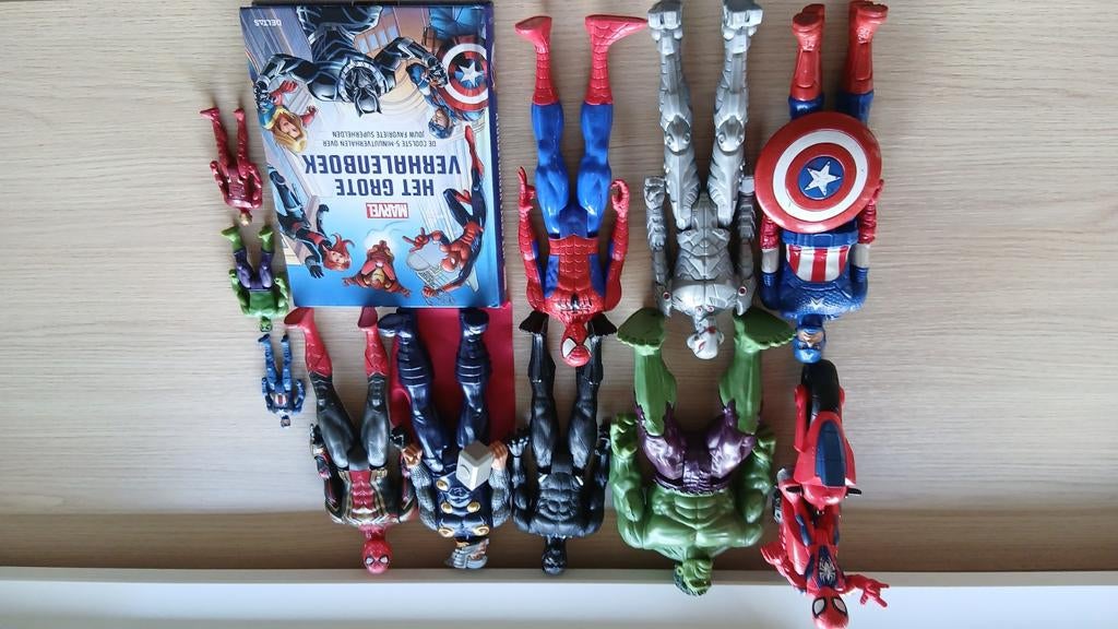 Grote Marvelset: Poppen, voorleesboek & kleine poppetjes, Ophalen, Gebruikt