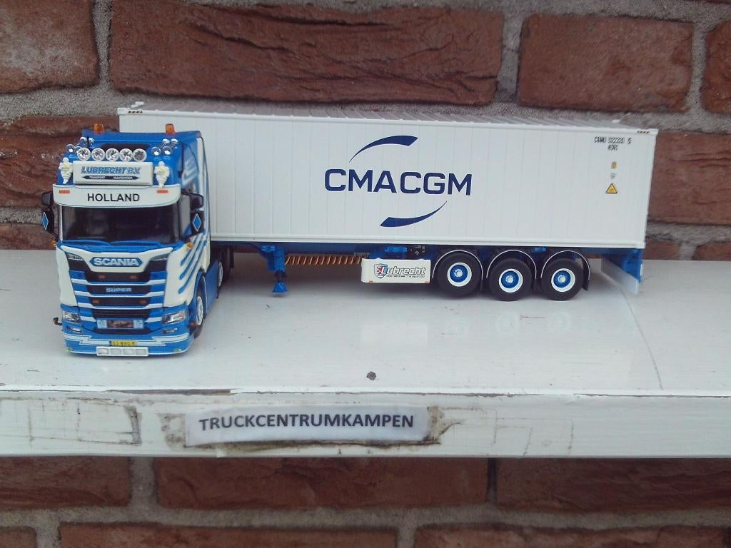 Tekno  Scania  Next  Gen  van  Hans  Lubrecht., Hobby en Vrije tijd, Modelauto's | 1:50, Ophalen of Verzenden, Nieuw, Bus of Vrachtwagen