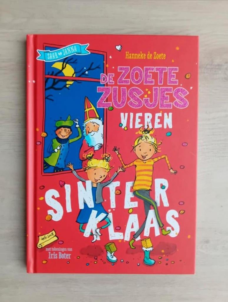 De Zoete Zusjes vieren Sinterklaas  - Hanneke de Zoete, Ophalen of Verzenden, Zo goed als nieuw, Hanneke de Zoete