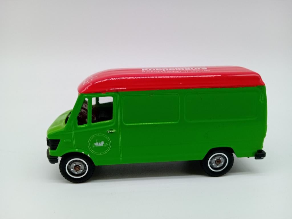 SOLIDO MERCEDES 407 D- KOEPELBEURS, ., Ophalen of Verzenden, Zo goed als nieuw, Bus of Vrachtwagen