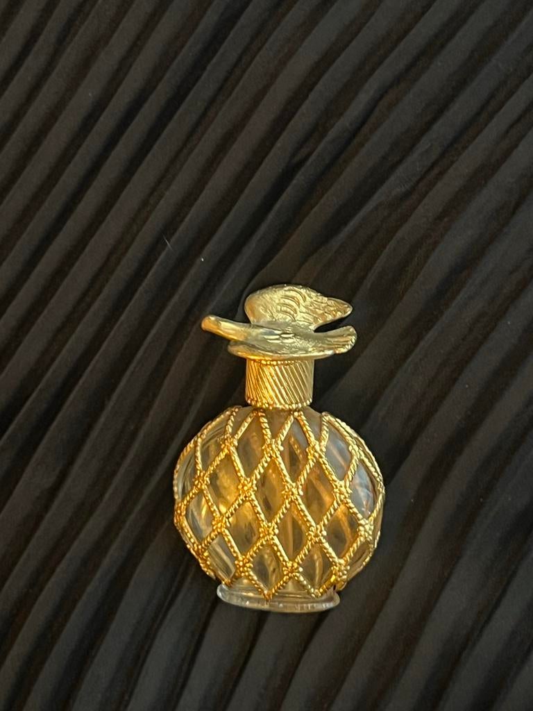 2x Vintage Nina Ricci L'Air du Temps parfumflesjes, Ophalen of Verzenden, Gebruikt