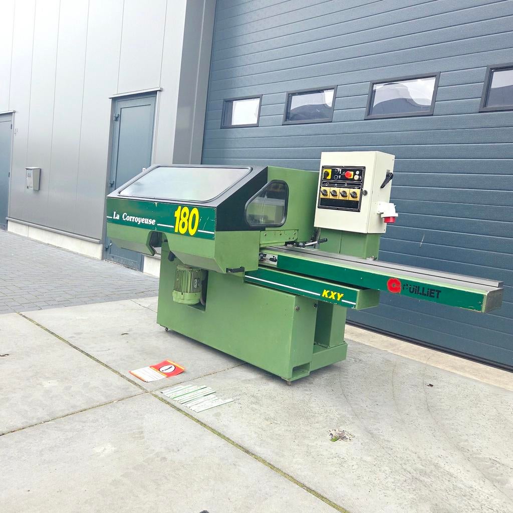 Guilliet 4zijdige schaafbank tersa koppen ** compleet ** gar, Doe-het-zelf en Verbouw, Ophalen of Verzenden, Zo goed als nieuw