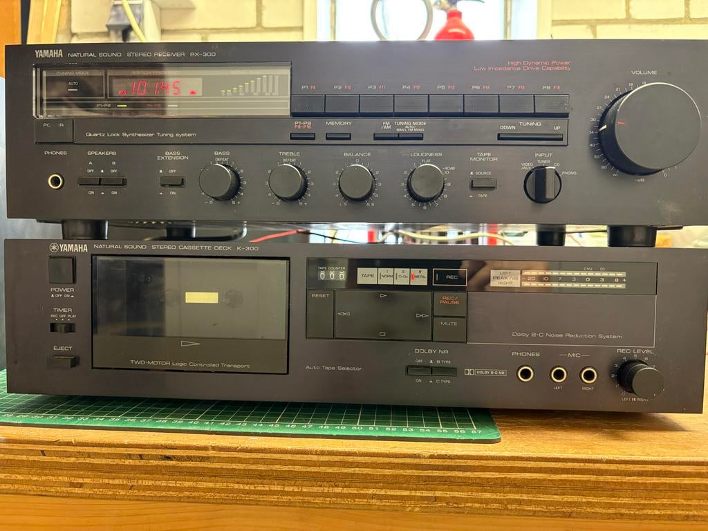 Yamaha receiver en cassette deck, Gebruikt, Cassettedeck, Losse componenten, Ophalen