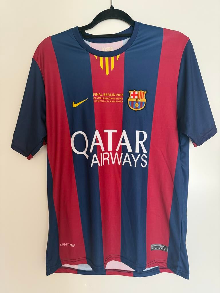 Neymar Jr Barcelona Thuisshirt 2015 Maat L, Maat L, Ophalen of Verzenden, Zo goed als nieuw, Shirt