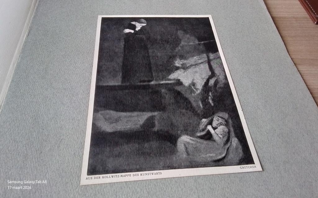 Käthe Kollwitz Mappe - Vijfde Oplage 1927, Ophalen of Verzenden