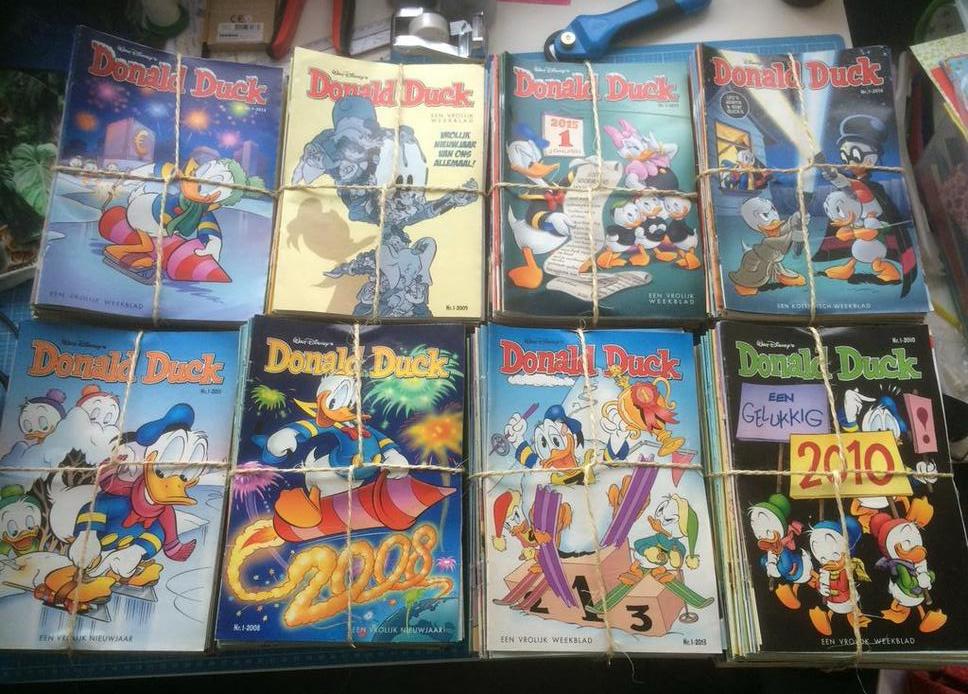 30 complete jaargangen Donald (1982, 1988-2024), Complete serie of reeks, Ophalen of Verzenden, Gelezen