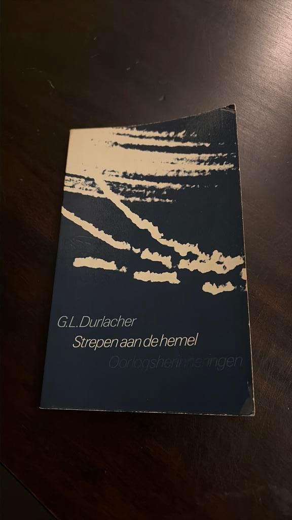 Strepen aan de Hemel - G.L. Durlacher, Ophalen of Verzenden, Gelezen, Overige