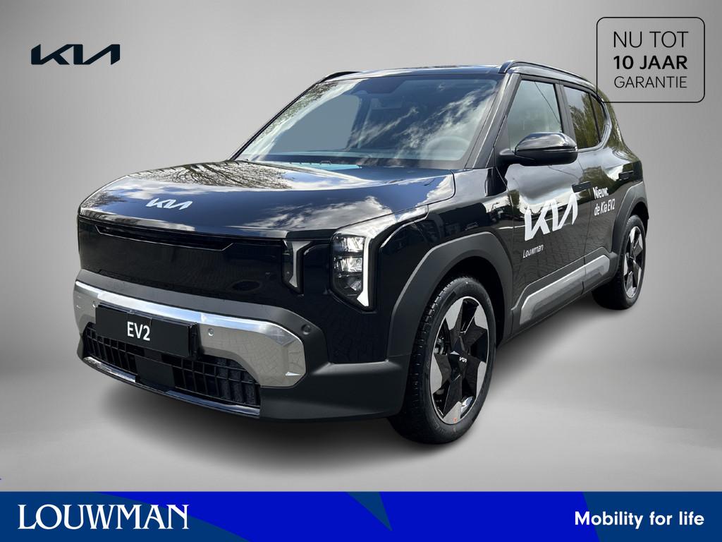 Kia EV2 Plus Advanced 42.2 kWh DEMO| beschikbaar in overleg, 12 maanden, Stof, Overige modellen, Zwart