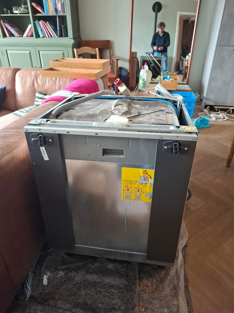 AEG inbouw vaatwasser, Ophalen