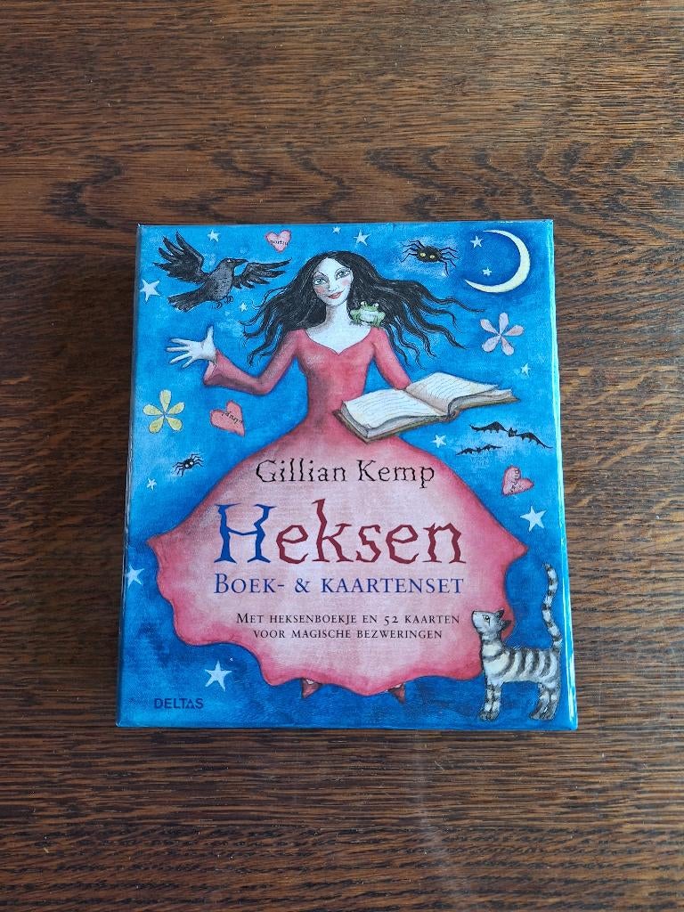 Heksen Gillian kemp Box boek en kaarten Tarot Wicca, Ophalen of Verzenden, Zo goed als nieuw, Tarot of Kaarten leggen, Overige typen