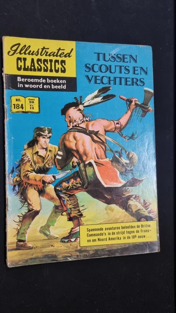Illustrated Classics No. 184: Tussen Scouts en Vechters, Boeken, Stripboeken, Eén stripboek, Ophalen of Verzenden, Gelezen, Onbekend