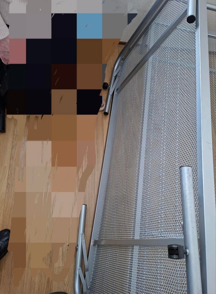 Onderschuifbed spiraal zgan., Ophalen of Verzenden, Zo goed als nieuw