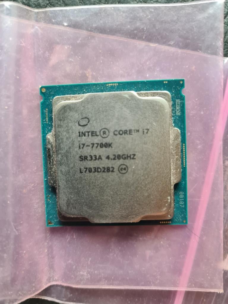 I7-7700k 4,2 Ghz Socket Lga 1151., Computers en Software, Processors, LGA 1151, Zo goed als nieuw, 4 Ghz of meer, Intel Core i7