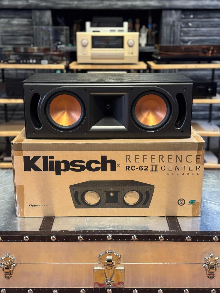 Klipsch RC-62 MKII, Gebruikt, 120 watt of meer, Front, Rear of Stereo speakers, Ophalen