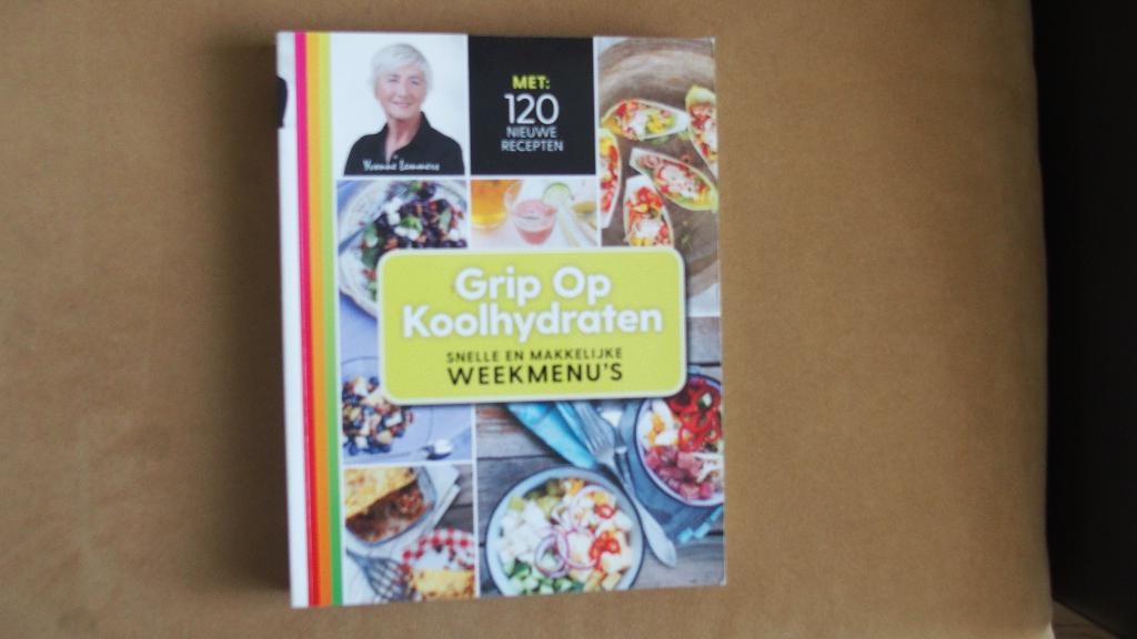 Grip op Koolhydraten - Yvonne Lemmens - afvallen, Ophalen of Verzenden, Zo goed als nieuw, Yvonne Lemmers, Gezond koken