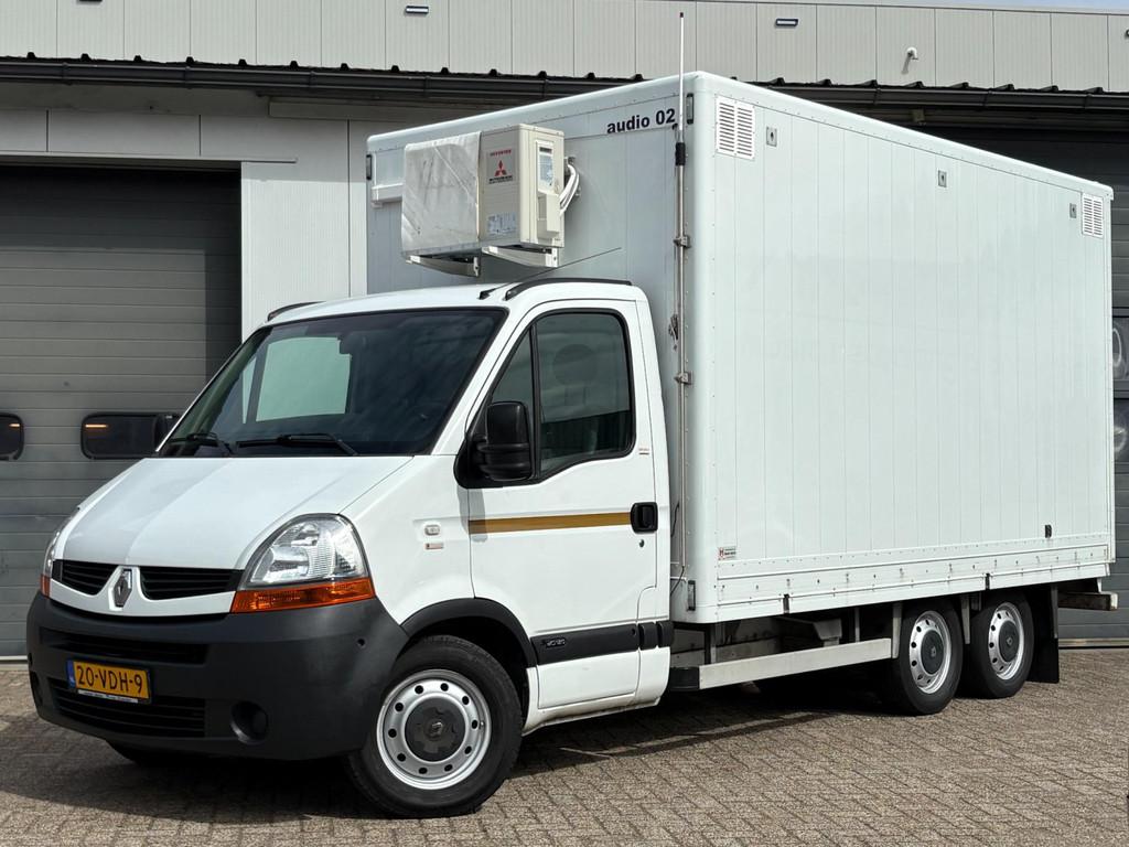 Renault Master 2.5dCi 120pk CLIXTAR Airco MOBIEL KANTOOR, Voorwielaandrijving, Stof, Gebruikt, 4 cilinders