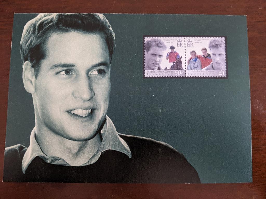 BRITISH INDIAN OCEAN TERRITORY 2003; PRINCE WILLIAM LEES, Verzenden, Nieuw, Buitenland, Kaart, Foto of Prent
