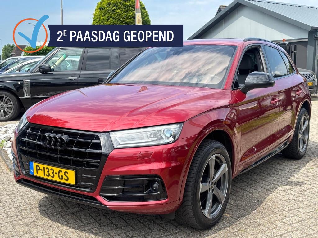 Audi Q5 2.0 TFSI Benzine 2018 S-Line Rood Nieuw Model, Auto's, Audi, Automaat, Gebruikt, Euro 6, 4 cilinders