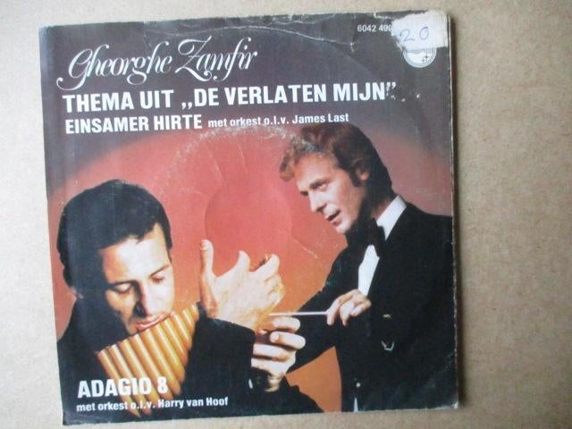 s5480 georghe zamfir - thema uit de verlaten mijn, Ophalen, Gebruikt, 7 inch, Single