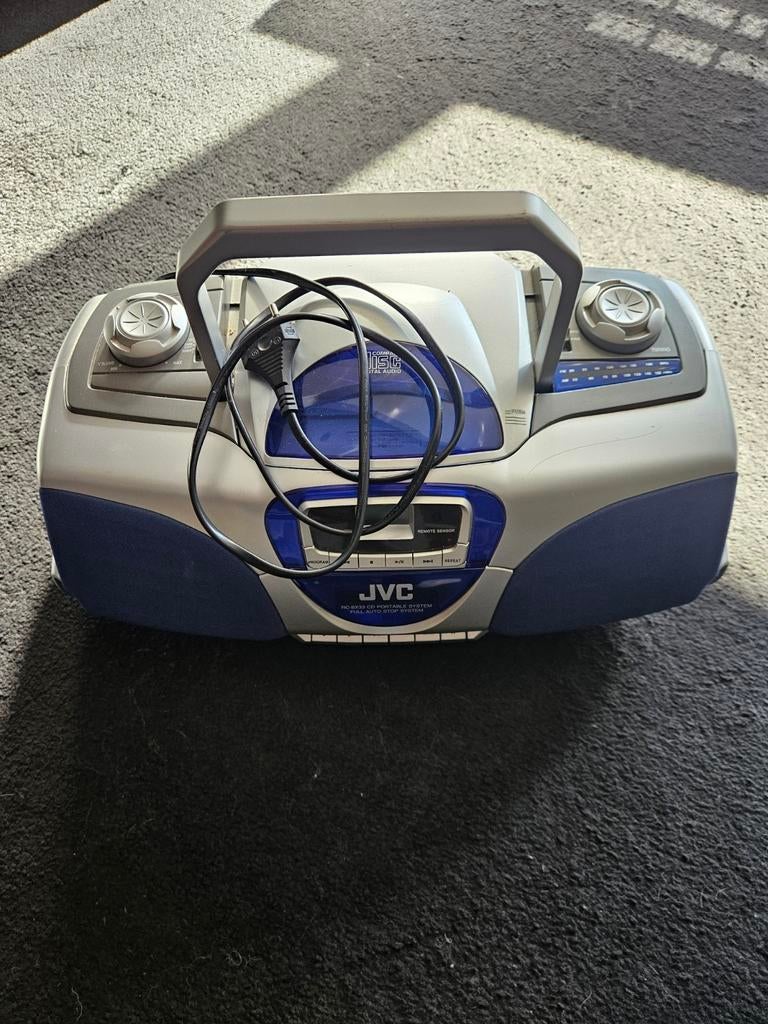 JVC radio met CD-speler, Audio, Tv en Foto, Radio's, Ophalen of Verzenden