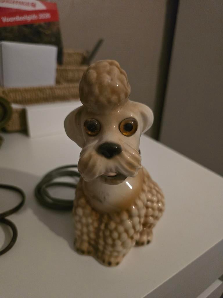 Parfum geurlamp poedel, Antiek en Kunst, Ophalen of Verzenden