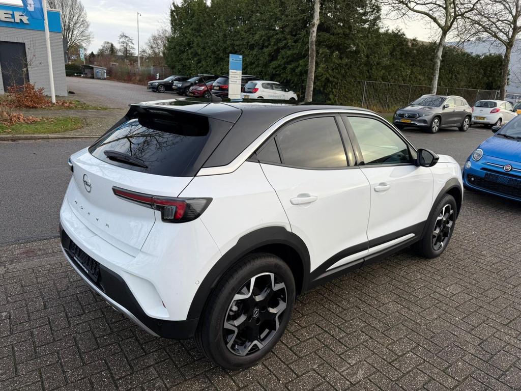 Opel Mokka 1.2 Turbo Ultimate Automaat, Navi Dealer auto, 1195 kg, Gebruikt, 1199 cc, Wit