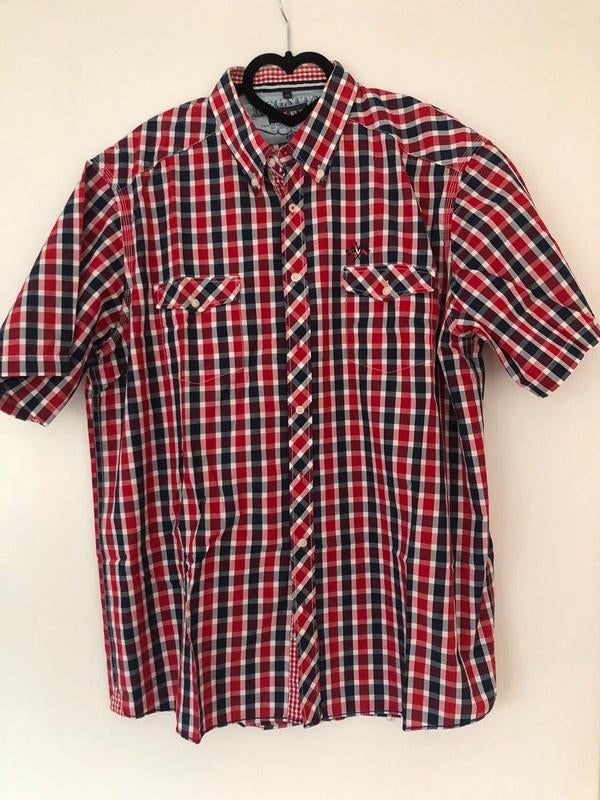 Marvelis overhemd korte mouwen (maat xl), Kleding | Heren, Overhemden, Marvelis, Ophalen of Verzenden, Zo goed als nieuw, Halswijdte 43/44 (XL)