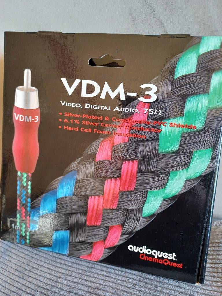 AudioQuest CinemaQuest VDM-3 kabel, Ophalen of Verzenden