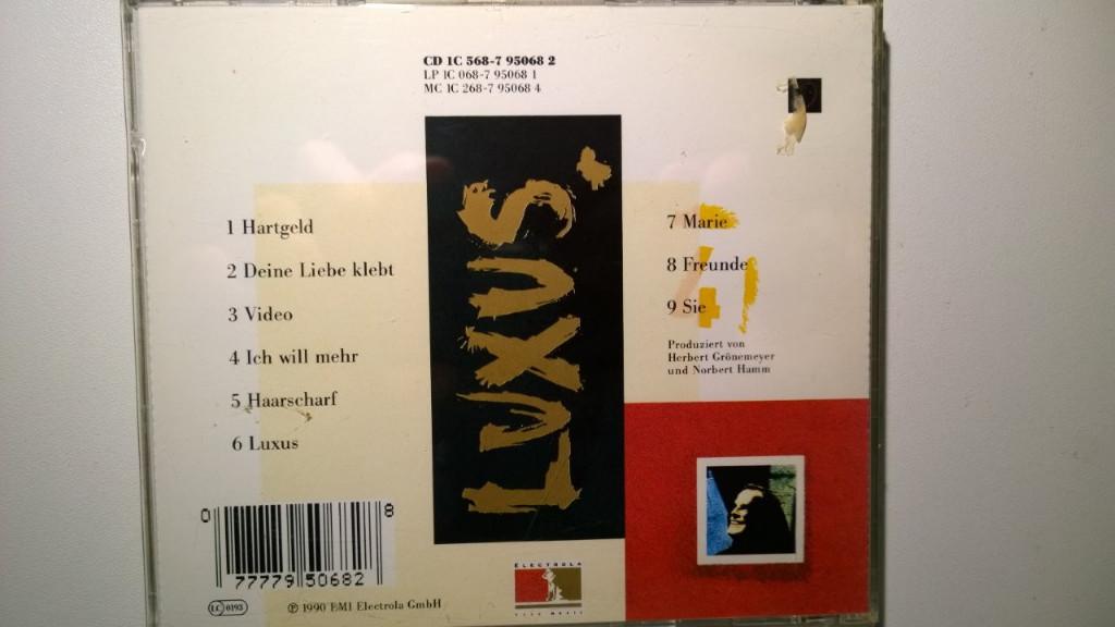 Herbert Grönemeyer - Luxus, Ophalen of Verzenden, 1980 - 1989, Zo goed als nieuw