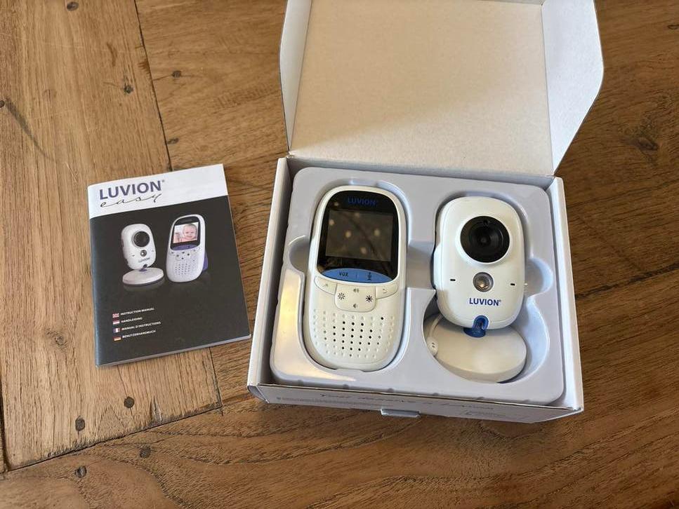 Luvion babyfoon met camera, Kinderen en Baby's, Babyfoons, Ophalen of Verzenden, Gebruikt, Camera