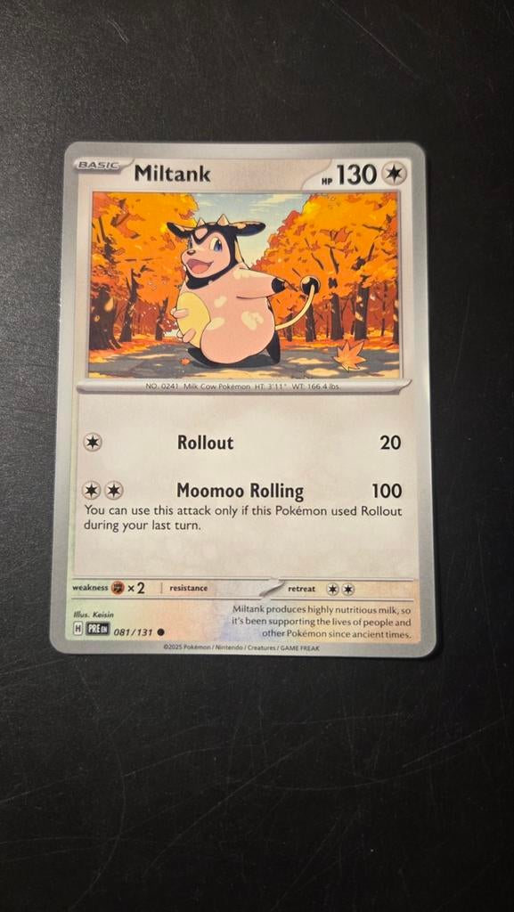 Miltank 081/131 Prismatic Evolution, Verzenden, Zo goed als nieuw, Losse kaart