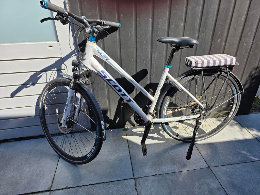 Scott damesfiets, Fietsen en Brommers, Gebruikt, Versnellingen, Schijfrem, Ophalen