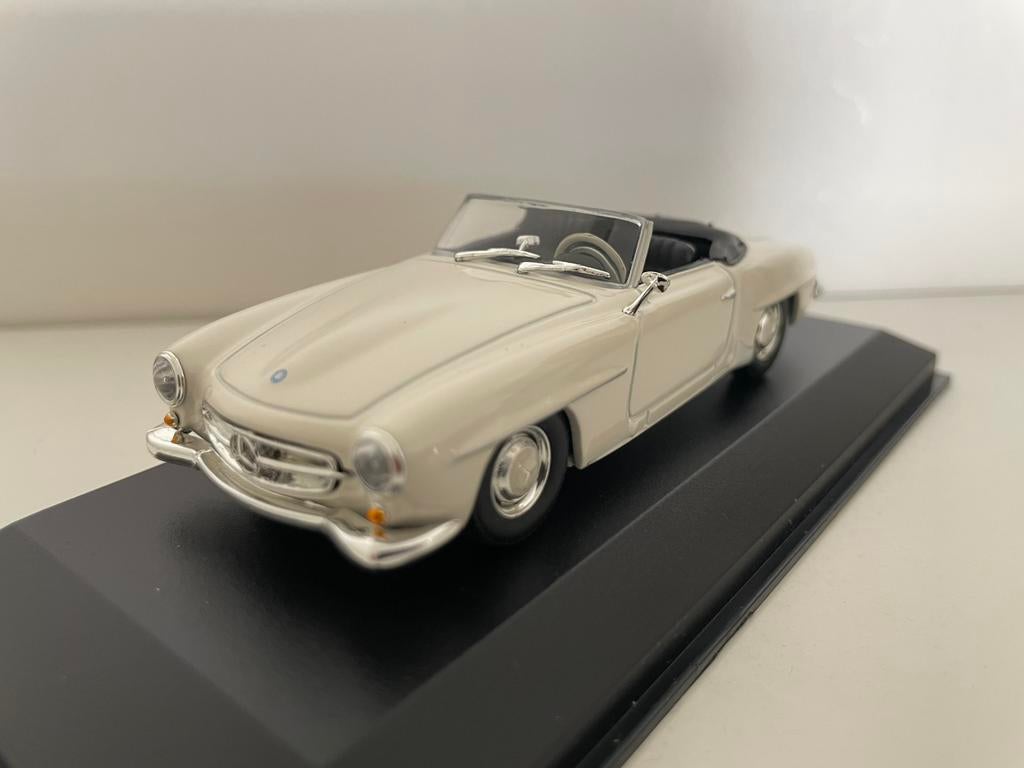 Maxichamps Mercedes Benz 190SL, Ophalen of Verzenden, Zo goed als nieuw, Auto, Overige merken