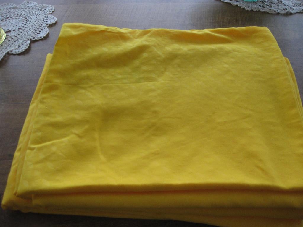 Eenpersoons dekbedovertrek, Eenpersoons, Nieuw, Ophalen of Verzenden, Geel