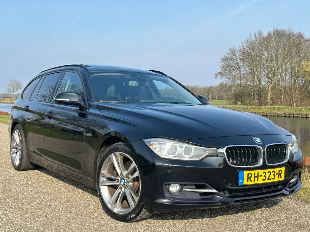 BMW 325d Touring AUT | 2014 | Sportief & Luxe, Auto's, Achterwielaandrijving, 4 cilinders, 1535 kg, Zwart