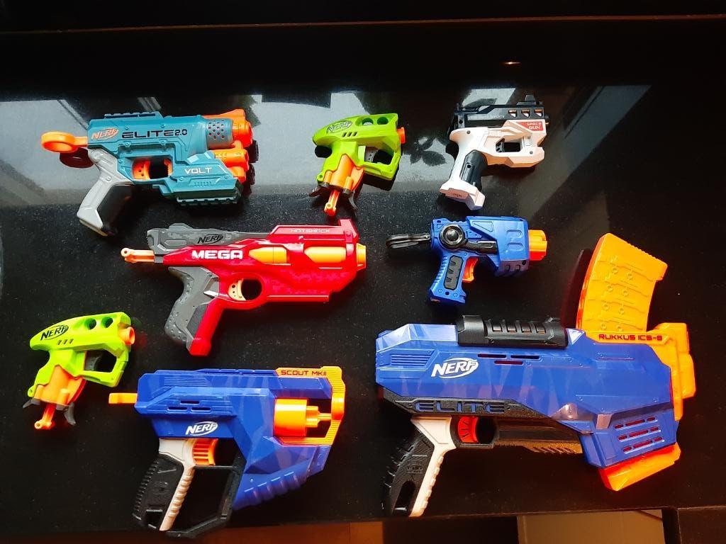 Nerf pistolen, Ophalen of Verzenden, Gebruikt