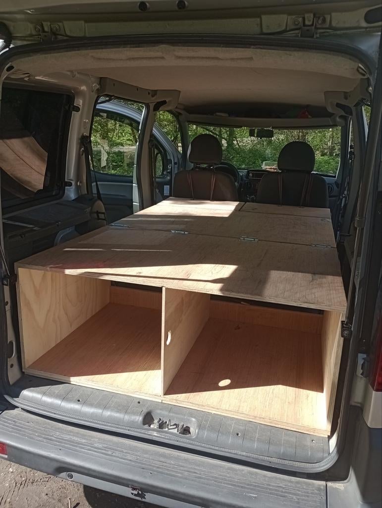 Camper inbouw voor bestelwagen fiat doblo, Ophalen, Nieuw