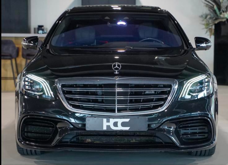 Mercedes Benz S-Klasse S63 AMG Lang Zwart 2 JAAR MB Garantie, Auto's, Automaat, Zwart, 11 km/l, Vierwielaandrijving