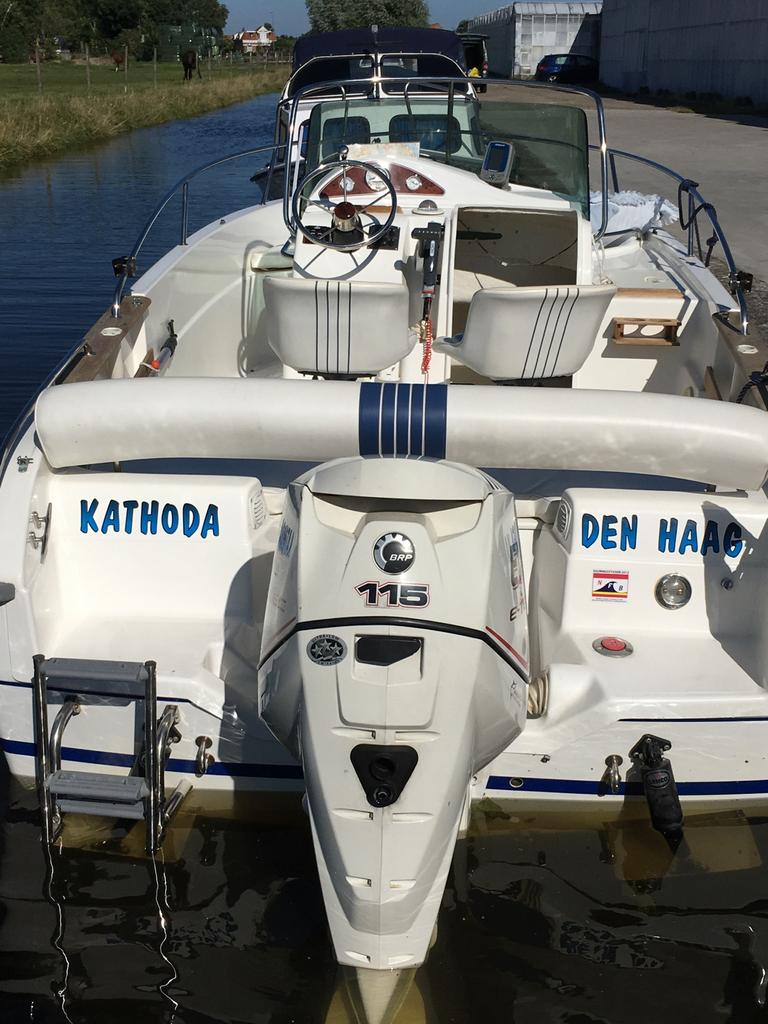 Cap Ferret 550 Open Center Console met 115 pk Etec, Ophalen, 50 pk of meer, Zo goed als nieuw, Tot 6 meter