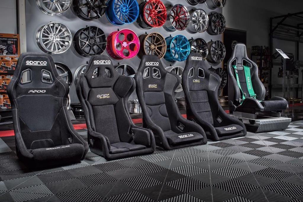 Sparco Rev Pro2000 Grid Q Sprint Sportstoel Kuipstoel, Auto diversen, Tuning en Styling, Ophalen of Verzenden