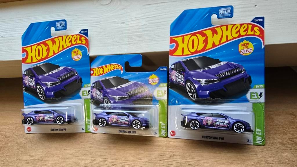 Hot Wheels Kia EV6 Set, Hobby en Vrije tijd, Ophalen of Verzenden, Nieuw, Auto
