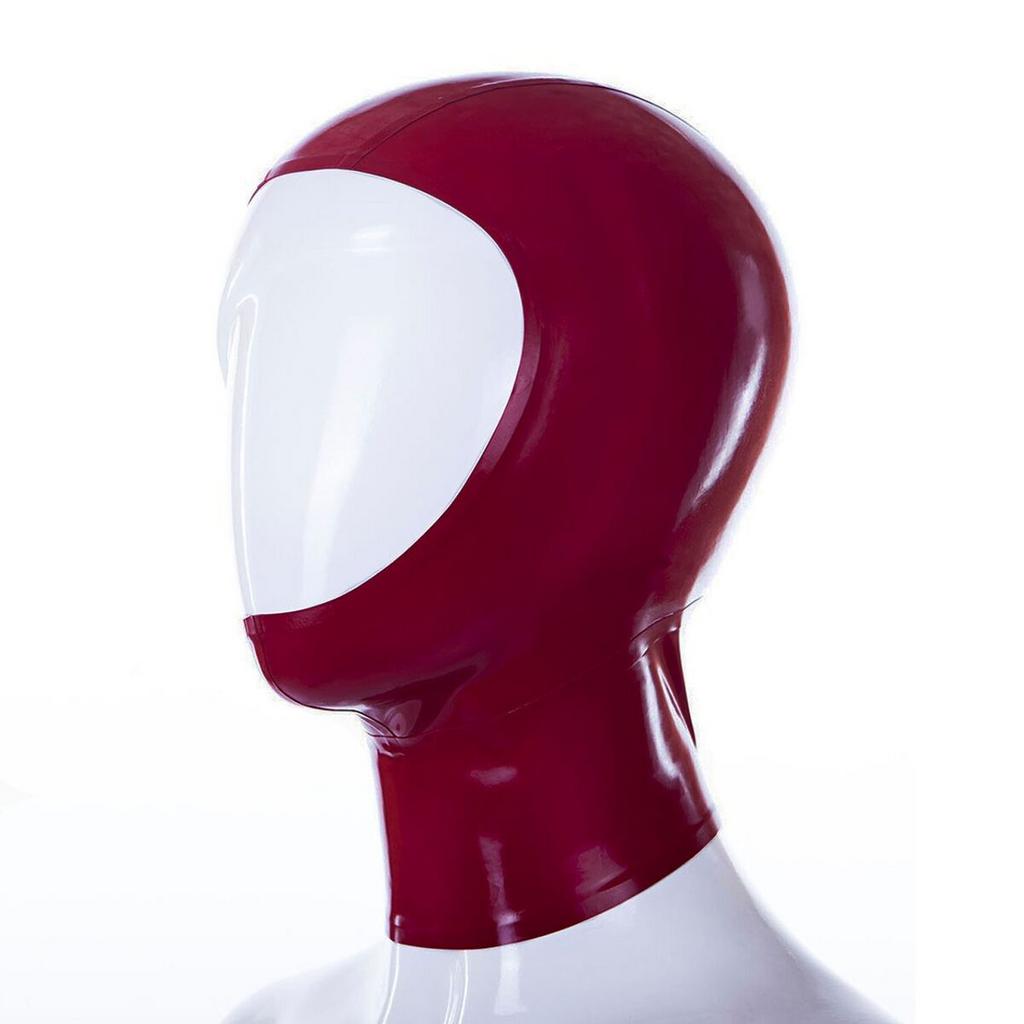 Latex masker met rits (Maat M), Kleding | Dames, Verzenden, Zo goed als nieuw