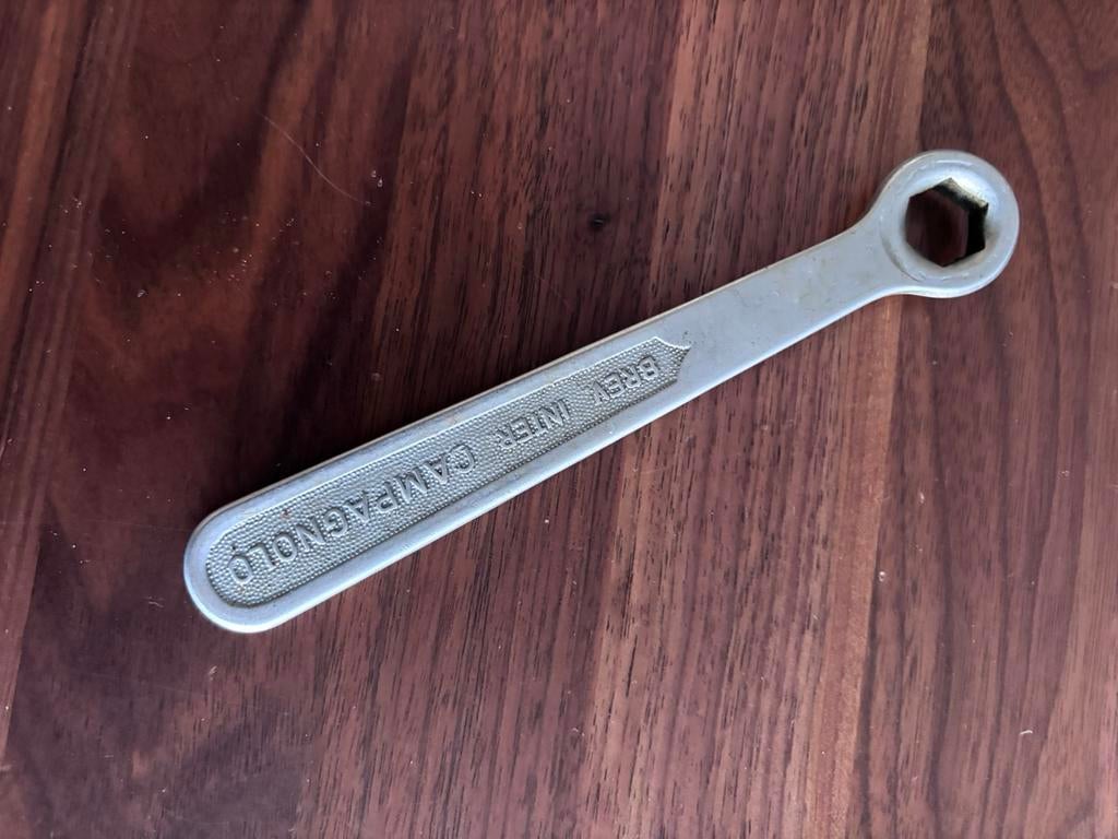 Vintage Campagnolo cranckbout verwijderaar, Ophalen of Verzenden, Gebruikt, Crankstelgereedschap