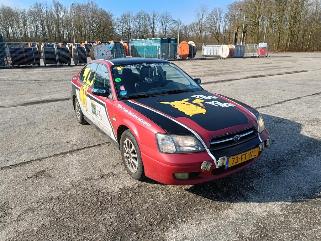 Subaru Legacy 2.0 GL AUT AWD 2000 Carbage Run, Auto's, Subaru, Legacy, 4x4, ABS, Airbags, Airconditioning, Alarm, Bluetooth, Centrale vergrendeling