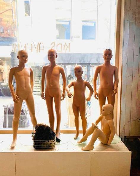 Etalagepoppen, Ophalen, Gebruikt, Overige typen