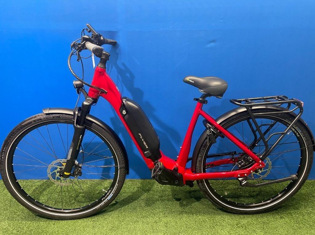 Flyer Upstreet 5 7.43 -750Wh- Dames Red 51cm 2023, Overige merken, Gebruikt, -, - 0
-, NL