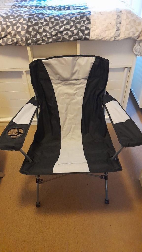 Campingstoel, Ophalen, Zo goed als nieuw, Campingstoel