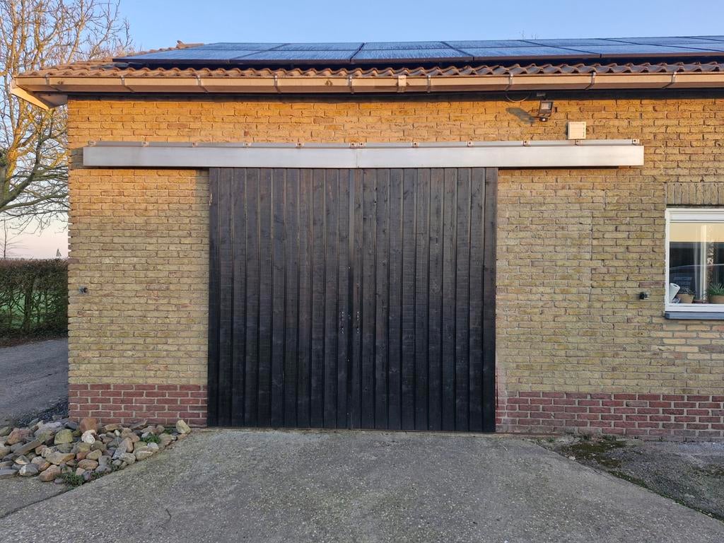 RVS afdekkap 520cm (schuifdeuren, staldeuren, garagedeuren), Ophalen