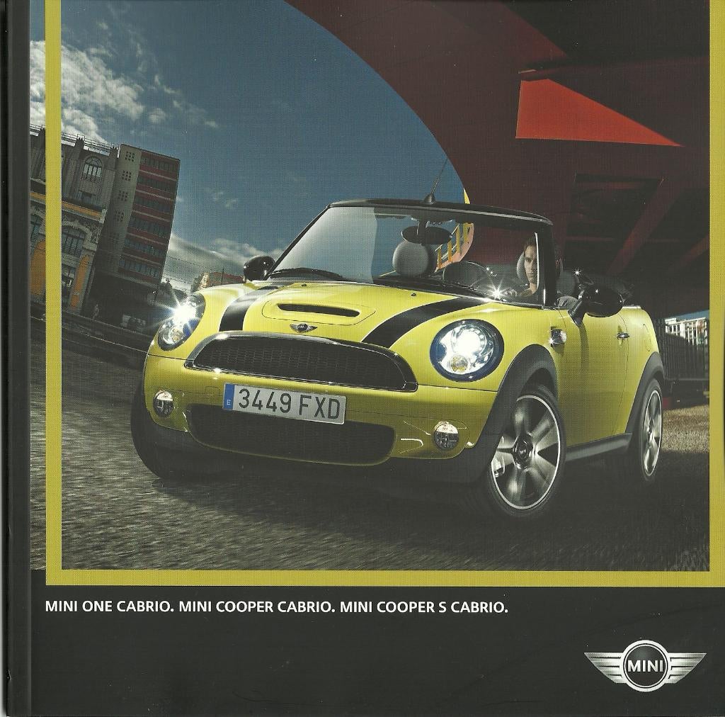 Mini one cabrio, Mini cabrio en Mini S cabrio folder, Ophalen of Verzenden, Zo goed als nieuw, Overige merken